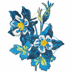 Flowers And Tree Embroidery Design 10 Flowers And Tree Embroidery Design 10